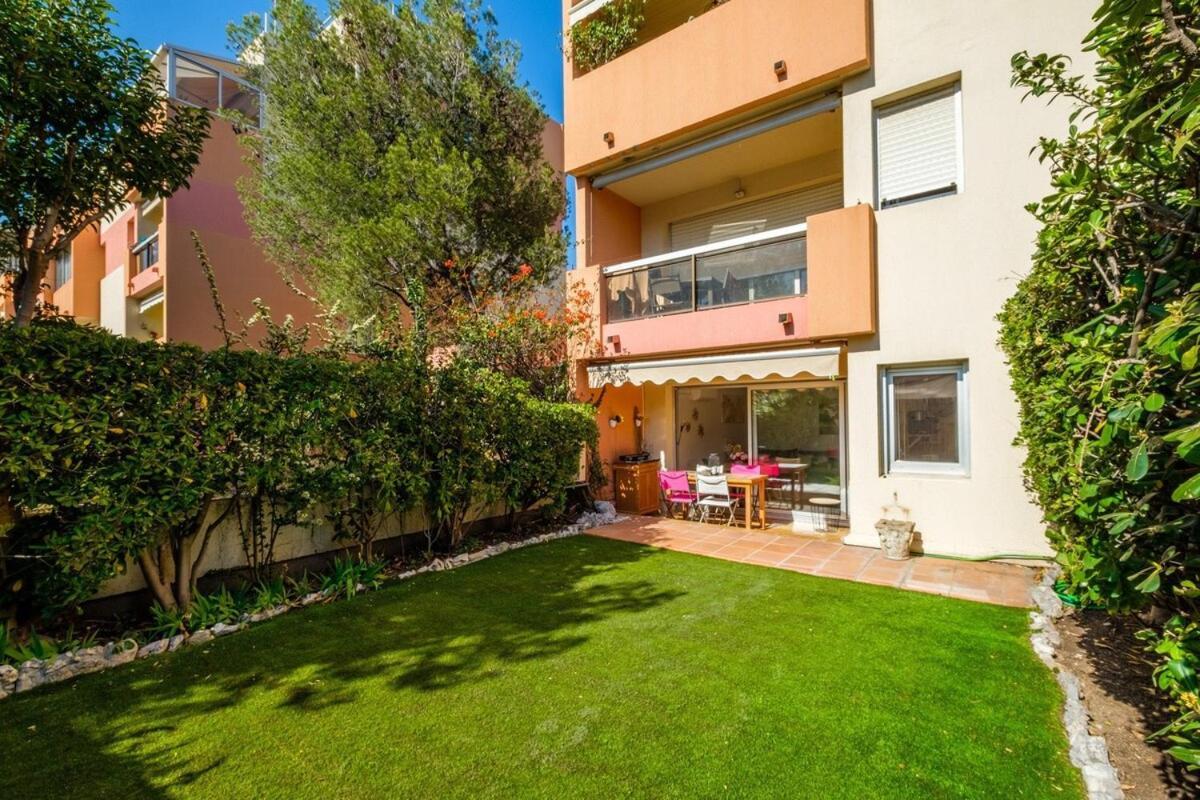 شقة Le Riviera ~ Jardin ~ Parking ~ Climatisation كانيو سور مير المظهر الخارجي الصورة